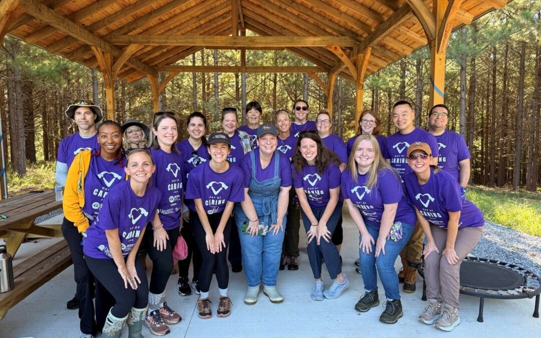 Day of Caring: UVA Volunteers Prepare High Tunnel & Rehabilitate Field
